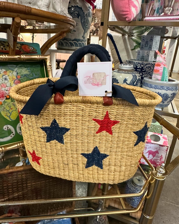 Basket Tote Classic by Dolled Up Designs