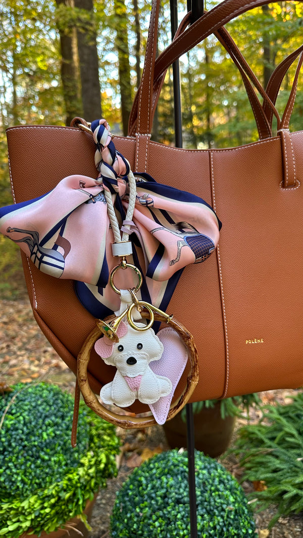 Polo Pup Bag Charm