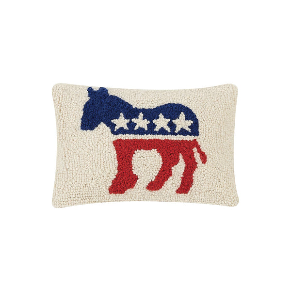 Democrat Party Logo Hook Pillow