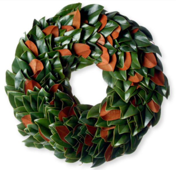 Fresh Magnolia Wreath Christmas  2024