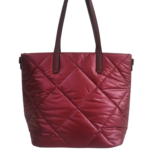 Puffer Yoga Tote Bag & Strap -Red