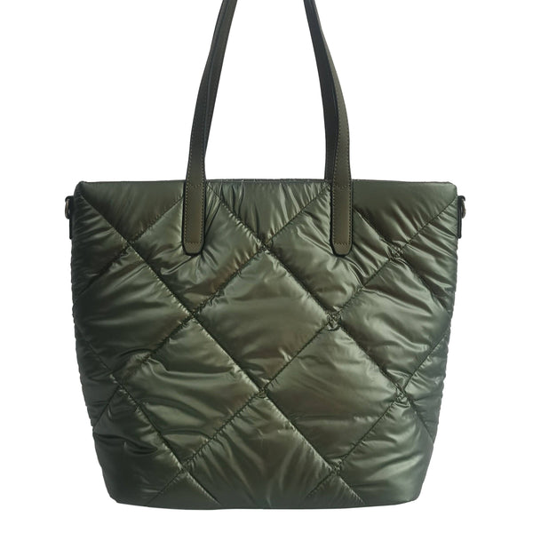 Puffer Women's Tote Bag & Strap Army Green