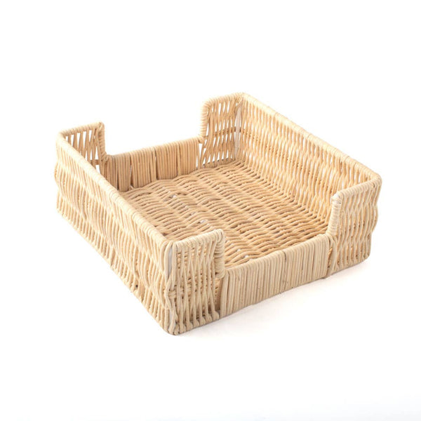 Natural Rattan Beverage Napkin Tray