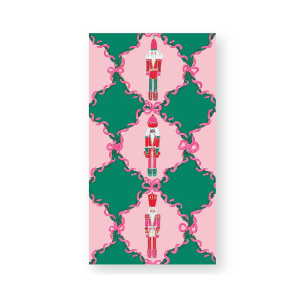 BONJOUR FÊTE X ONE & ONLY PAPER NUTCRACKER GUEST TOWELS