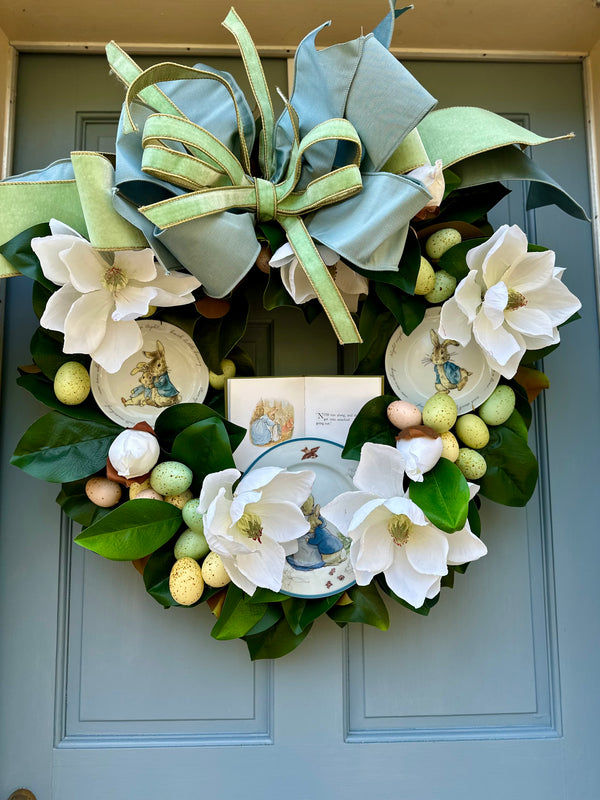 Peter Rabbit Wreath Spring 2025 30 inch
