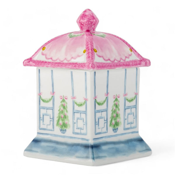 Lidded Topiary Box Candle