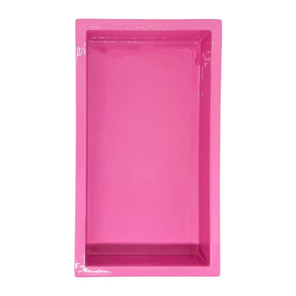 Laura Park Hot Pink Bamboo Guest Towel Holder: One Size